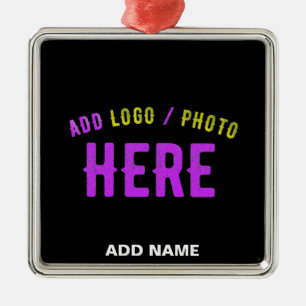 STIJLVOL MODERN ZWART GEVERIFIEERD BRANDED METALEN ORNAMENT