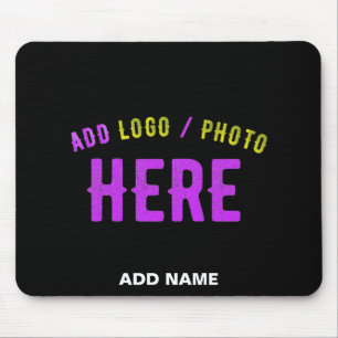 STIJLVOL MODERN  ZWART GEVERIFIEERD BRANDED MUISMAT