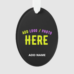 STIJLVOL MODERN ZWART GEVERIFIEERD BRANDED ORNAMENT