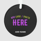 STIJLVOL MODERN  ZWART GEVERIFIEERD BRANDED ORNAMENT (achterkant)