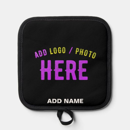 STIJLVOL MODERN  ZWART GEVERIFIEERD BRANDED PANNENLAP (Voorkant)