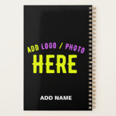 STIJLVOL MODERN  ZWART GEVERIFIEERD BRANDED PLANNER (Achterkant)
