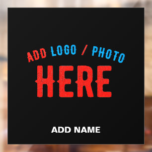 STIJLVOL MODERN ZWART GEVERIFIEERD BRANDED RAAMSTICKER