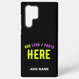 STIJLVOL MODERN ZWART GEVERIFIEERD BRANDED SAMSUNG GALAXY HOESJE