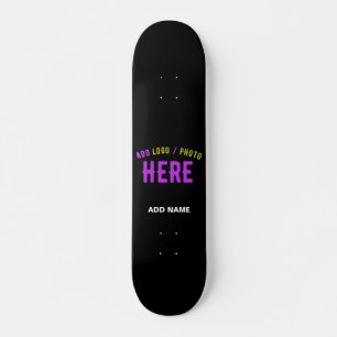 STIJLVOL MODERN ZWART GEVERIFIEERD BRANDED SKATEBOARD