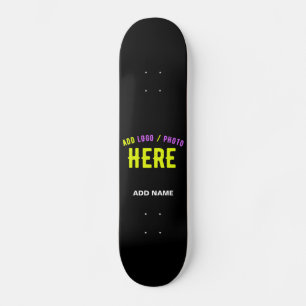 STIJLVOL MODERN  ZWART GEVERIFIEERD BRANDED SKATEBOARD