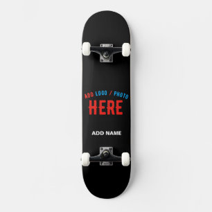 STIJLVOL MODERN ZWART GEVERIFIEERD BRANDED SKATEBOARD