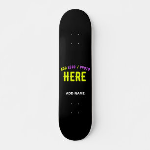 STIJLVOL MODERN ZWART GEVERIFIEERD BRANDED SKATEBOARD
