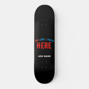 STIJLVOL MODERN ZWART GEVERIFIEERD BRANDED SKATEBOARD