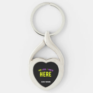 STIJLVOL MODERN ZWART GEVERIFIEERD BRANDED SLEUTELHANGER