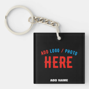 STIJLVOL MODERN ZWART GEVERIFIEERD BRANDED SLEUTELHANGER