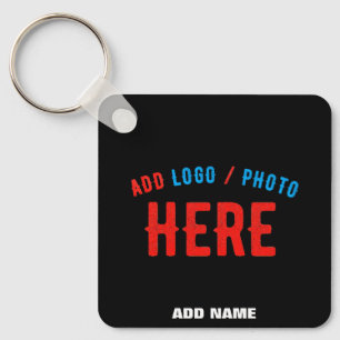 STIJLVOL MODERN ZWART GEVERIFIEERD BRANDED SLEUTELHANGER