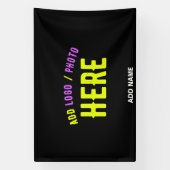 STIJLVOL MODERN  ZWART GEVERIFIEERD BRANDED SPANDOEK (Verticaal)