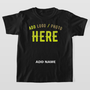 STIJLVOL MODERN ZWART GEVERIFIEERD BRANDED T-SHIRT
