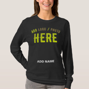 STIJLVOL MODERN ZWART GEVERIFIEERD BRANDED T-SHIRT