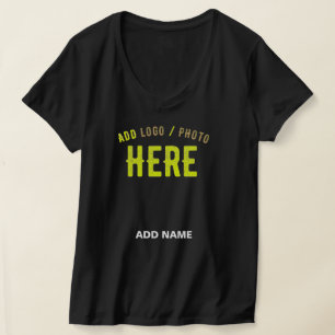 STIJLVOL MODERN ZWART GEVERIFIEERD BRANDED T-SHIRT