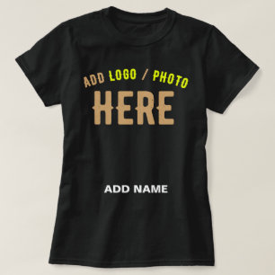 STIJLVOL MODERN  ZWART GEVERIFIEERD BRANDED T-SHIRT