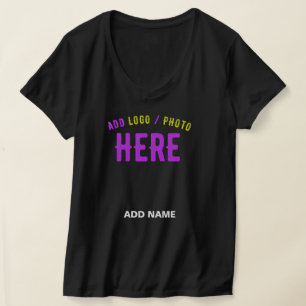 STIJLVOL MODERN  ZWART GEVERIFIEERD BRANDED T-SHIRT