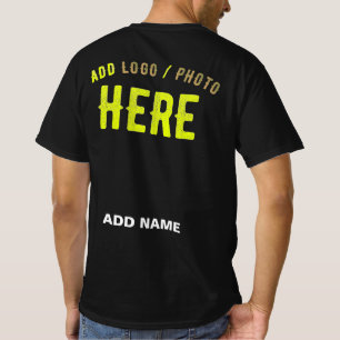 STIJLVOL MODERN ZWART GEVERIFIEERD BRANDED T-SHIRT