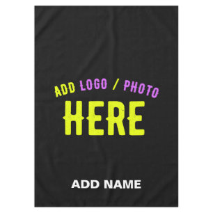 STIJLVOL MODERN  ZWART GEVERIFIEERD BRANDED TAFELKLEED