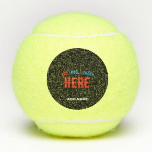 STIJLVOL MODERN ZWART GEVERIFIEERD BRANDED TENNISBALLEN