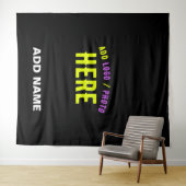 STIJLVOL MODERN  ZWART GEVERIFIEERD BRANDED WANDKLEED (In Situ (horizontaal))