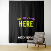 STIJLVOL MODERN  ZWART GEVERIFIEERD BRANDED WANDKLEED (In situ)