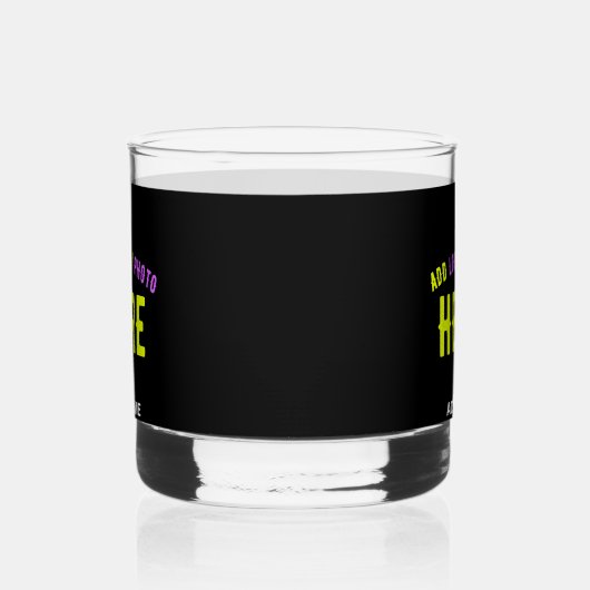 STIJLVOL MODERN ZWART GEVERIFIEERD BRANDED WHISKY GLAS (Rechts)