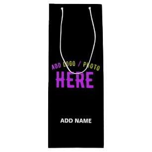 STIJLVOL MODERN  ZWART GEVERIFIEERD BRANDED WIJN CADEAUTAS