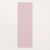 Stijlvol monogram barokpatroon in roze tinten yogamat (Achterkant)