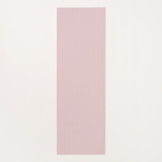 Stijlvol monogram barokpatroon in roze tinten yogamat (Achterkant)