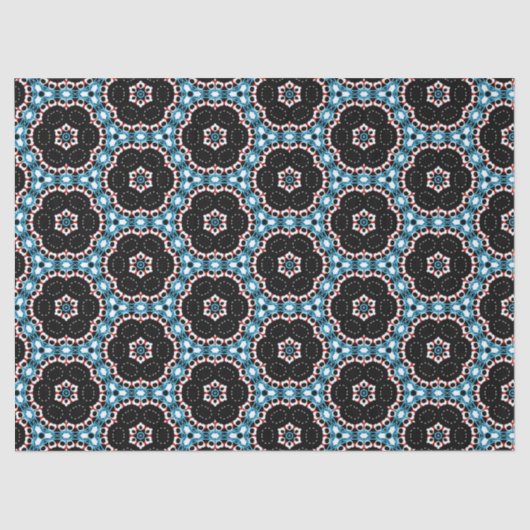 Stijlvol mozaïekpatroon tissuepapier (Voorkant)