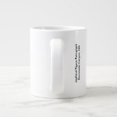 Stijlvol Mythisch Cijfer Jumbo Mok (Achterkant)