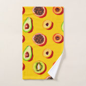 Stijlvol neon fruit patroon bad handdoek (Handdoek)