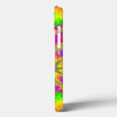 Stijlvol Neon Rainbow Fractal Case-Mate iPhone Case (Achterkant / Links)