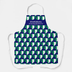 Stijlvol NIGERIA gepersonaliseerd Schort