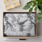 Stijlvol Oerwoud-dierenpatroon Tissuepapier (Geschenk)