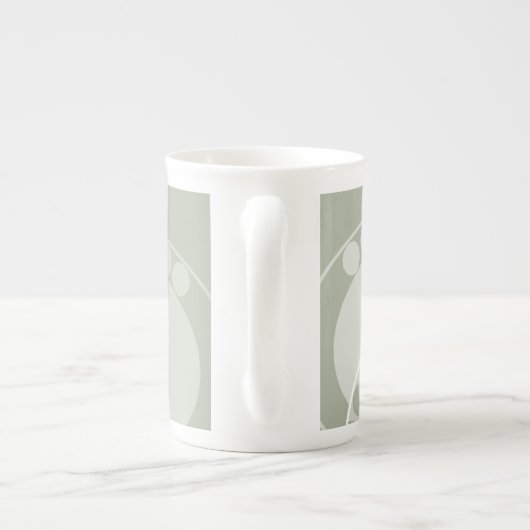 Stijlvol ontwerp van fern-schijven - Mok (Achterkant)