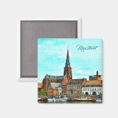 Stijlvol panorama van Maastricht Magneet (Voorkant / Achterkant)