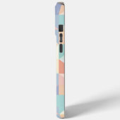 Stijlvol pastelkleuren geometrisch patroonontwerp Case-Mate iPhone case (Achterkant / Links)