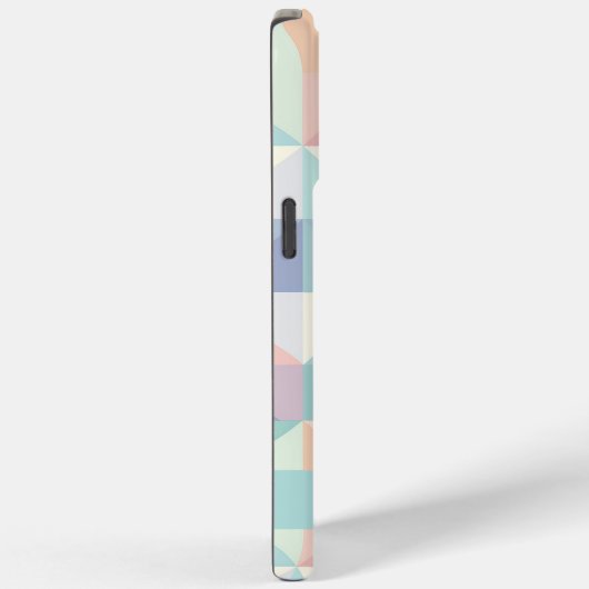 Stijlvol pastelkleuren geometrisch patroonontwerp Case-Mate iPhone case (Achterkant / Rechts)