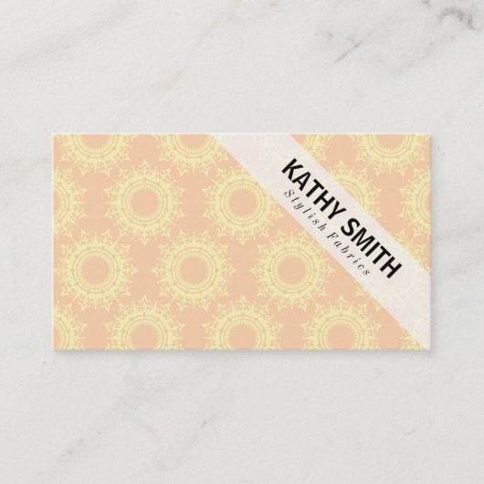 Stijlvol patroon | Chic Visitekaartje (Voorkant)