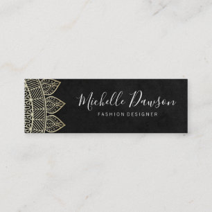  stijlvol patroon mini visitekaartje