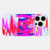 Stijlvol patroonontwerp Case-Mate iPhone case (Achterkant (horizontaal))