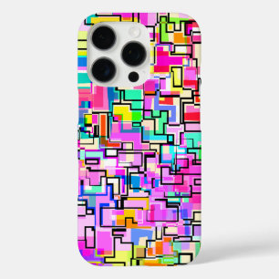 Stijlvol patroonontwerp iPhone 16 pro hoesje