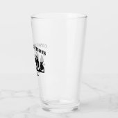 Stijlvol, persoonlijk leger dat uitkomt glas (Links)