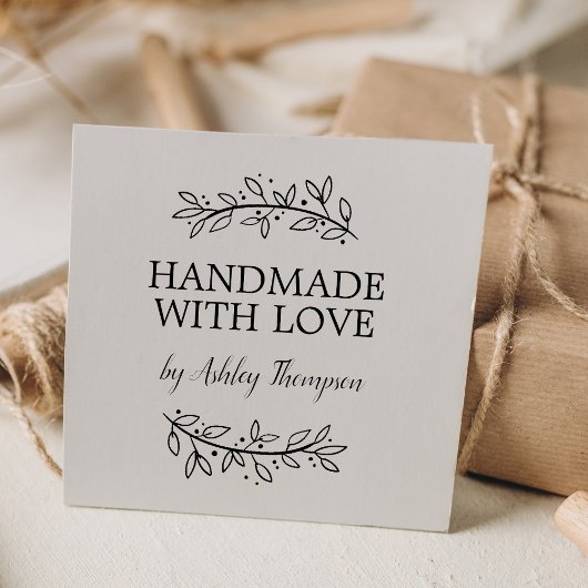 Stijlvol, persoonlijk verwerkt door zelfinktende stempel