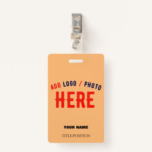 STIJLVOL  PERZIK SINAASAPPEL METALEN CLIP MERK BADGE (Voorkant met clip)