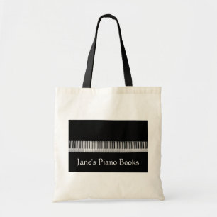 Stijlvol pianotoetsenbord Muziekboektas Tote Bag