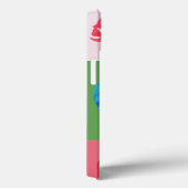 Stijlvol plezier Roze Waterverf Bloemenpatroon Hoe Case-Mate iPhone Case (Achterkant / Rechts)